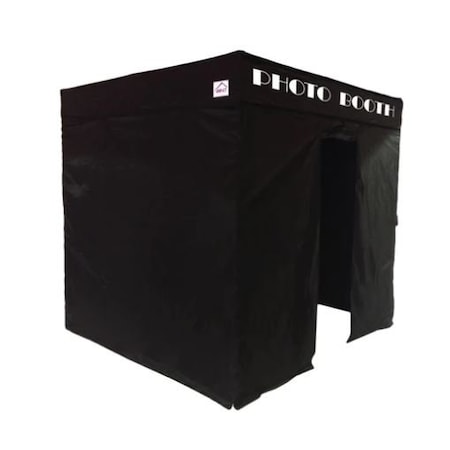 Impact Canopy Photo Booth Kit, 5 FT x 5 FT  Steel Canopy with 4 Walls, Black 040739901